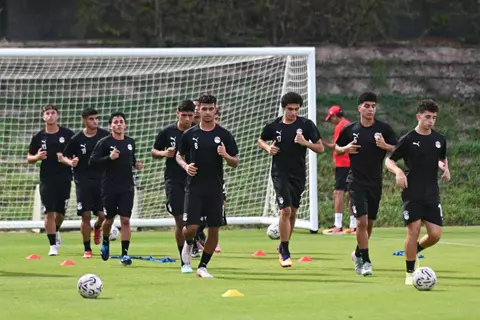   منتخب مصر تحت 17 عاما يتدرب على "مرحلتين" استعدادًا لكأس العالم